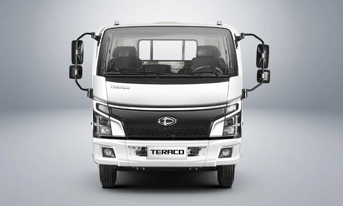 Teraco Tera190SL Plus thùng dài 6,2m – góc nghiêng
