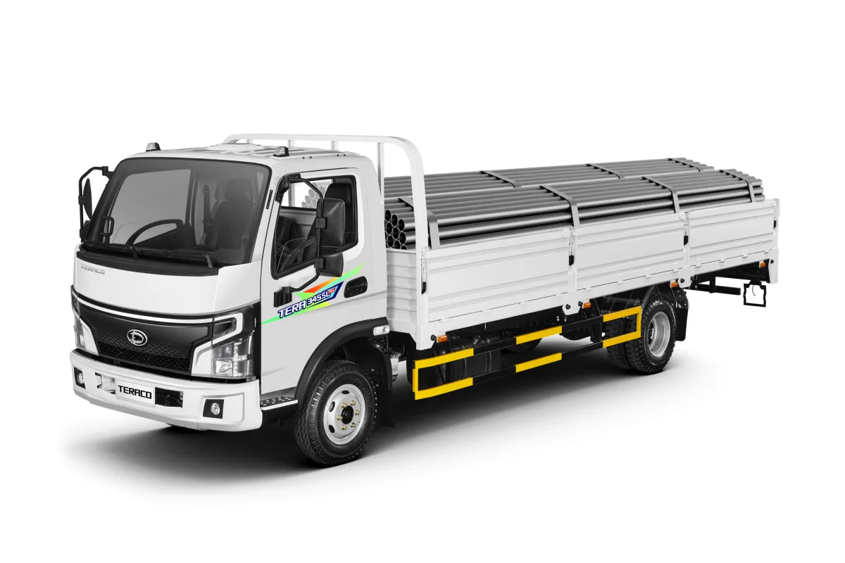 Teraco Tera345SL Plus thùng dài 6,2m – ngoại thất